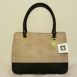 NWT Anne Klein 3-section satchel
